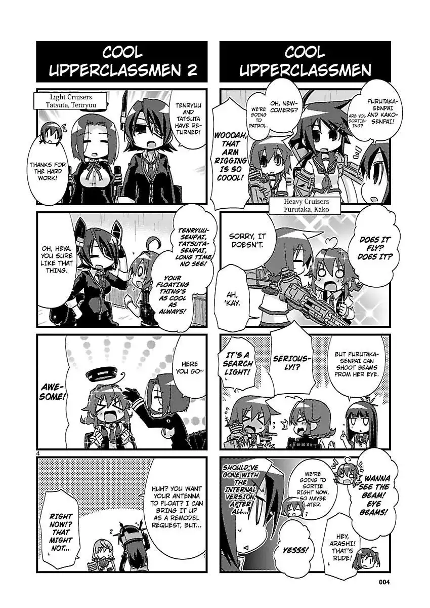 Kantai Collection - Kankore - 4-koma Comic - Fubuki, Ganbarimasu! Chapter 122 4